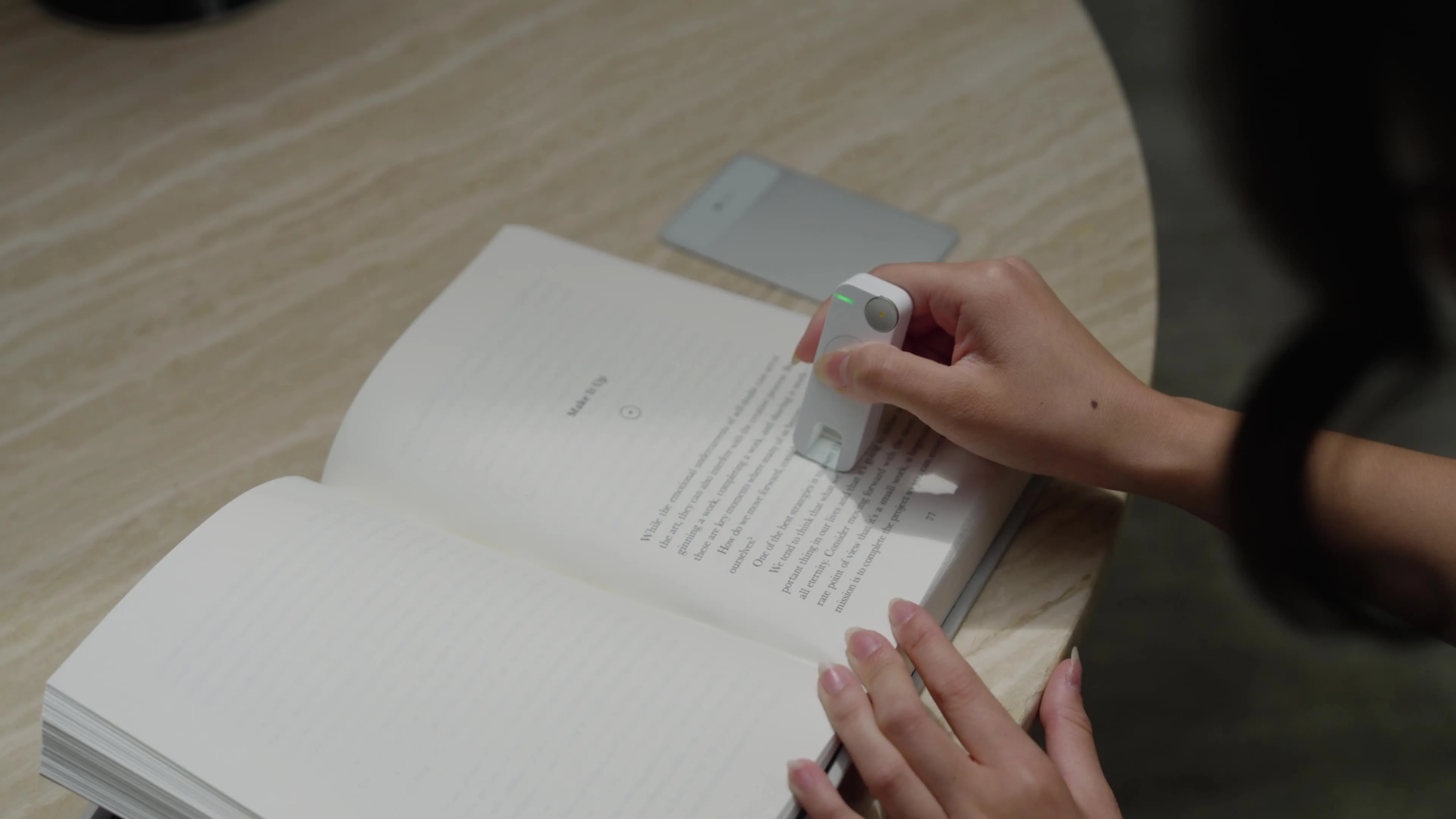 Launch campaign for Mark II bookmark