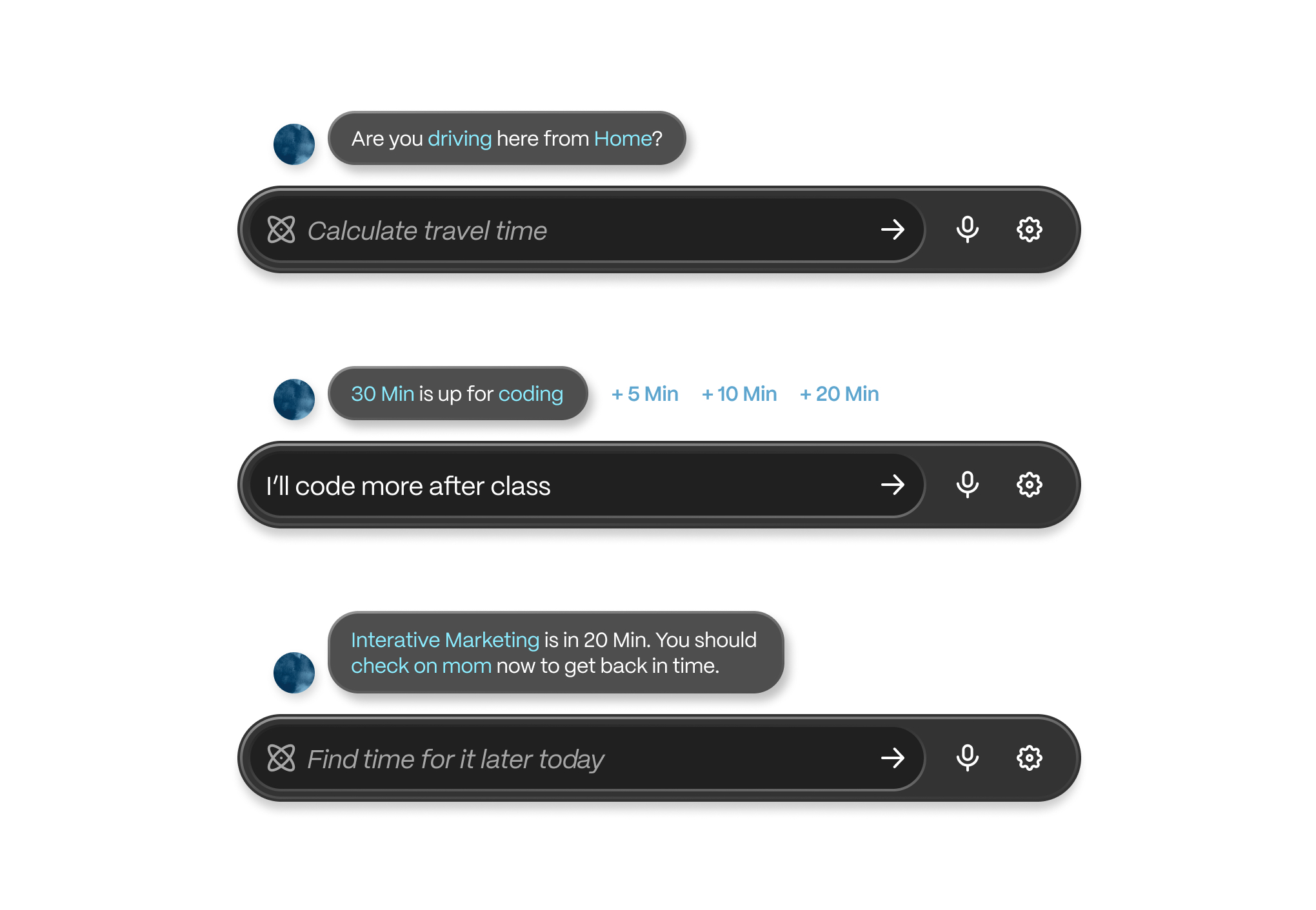 Smart ambient assistant concept image